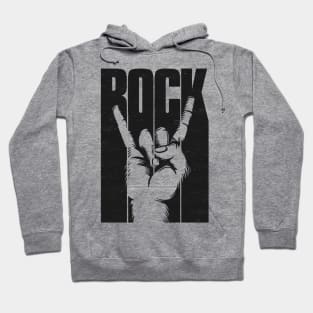 Rock And Roll Hand Sign for Rock Music Lovers Hoodie